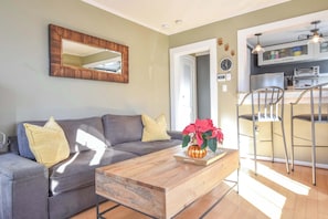 TV, offices - Gas Fireplace Front Patio & Parking Spot! (Provincetown)