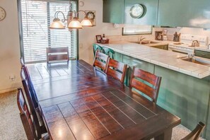 Condo, Multiple Beds (Fireside at The Village #315) | Private kitchen