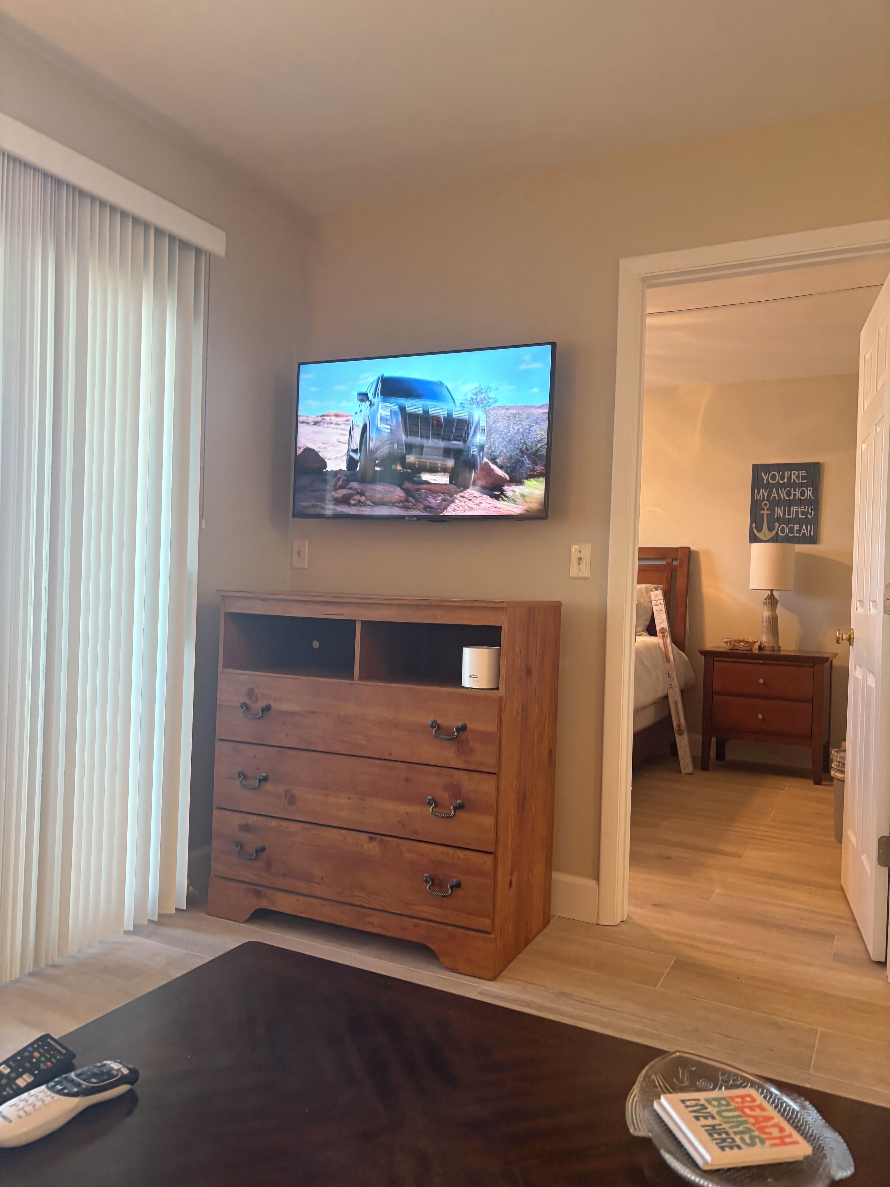 2 slaapkamers, een strijkplank/strijkijzer, wifi, beddengoed