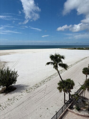Breathtaking view of the Gulf of Mexico from your lanai.