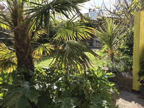 'Pretty Victorian Garden Flat'. Weymouth