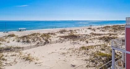 Enchanted Dunes 4 story, 7 bedrooms, and 7 private bath ocean front home