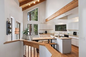 House, Multiple Beds, Patio, Mountain View (Incline Village Manor) | Private kitchen