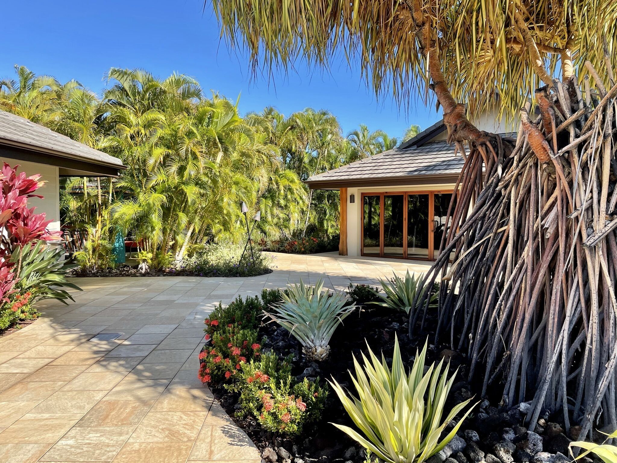 Enceinte de l’hébergement