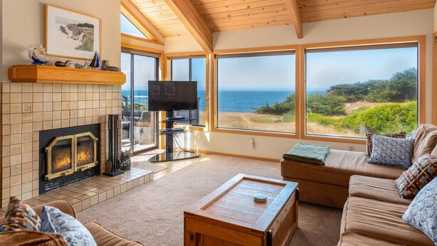 House, Multiple Beds, Hot Tub, Ocean View | View from room - Above the Cove (Sea Ranch)