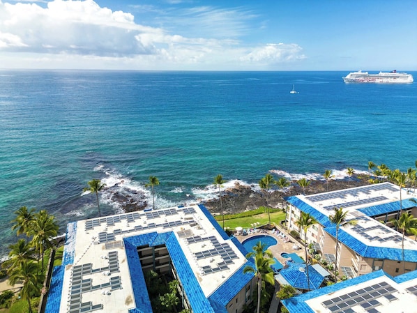Exterior - Kona Reef #d31 Lanai w/ Coastal Views (Kailua-Kona)