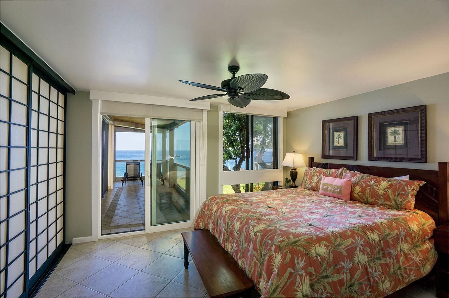 コンドミニアム ベッド (複数台) (Surf & Racquet Club #3-201) | 2 室のベッドルーム