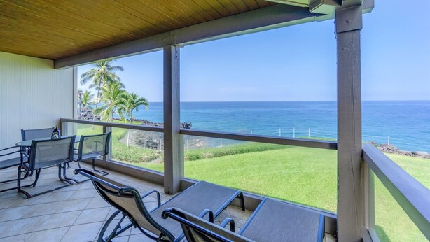 Condo, Multiple Beds (Surf & Racquet Club #3-201) | Balcony - Surf & Racquet Club #3-201 (Kailua-Kona)