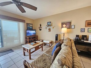 Condo, 1 Queen Bed with Sofa bed, Lanai, Ocean View (Sea Village #4210) | Living area - Sea Village #4210 Ocean Front Lanai! (Kailua-Kona)