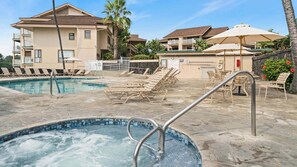 Pool - Sea Village #4210 Ocean Front Lanai! (Kailua-Kona)