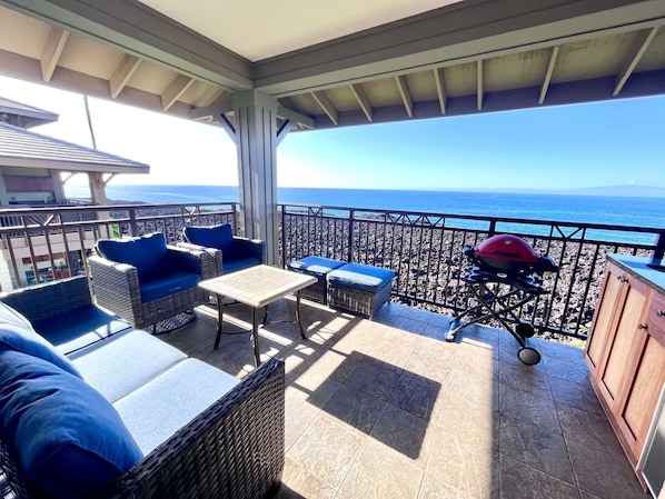 Condo, Multiple Beds, Lanai, Ocean View (Hali'i Kai 15A) | Property grounds