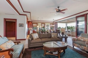 Condo, varias camas (Kolea 6B at the Waikoloa Beach Resort) | Sala de estar