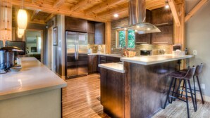 House, Multiple Beds, Balcony, Mountain View (Shining Shire) | Private kitchen - Shining Shire - Sauna, Steam Shower, Very Cool! (South Lake Tahoe)