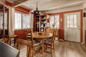 House, Multiple Beds, Hot Tub | Dining - Quintessential Tahoe Cabin (South Lake Tahoe)