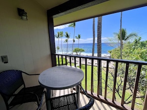 Condo, 1 King Bed, Lanai, Ocean View (Kona Isle #D31) | Outdoor dining