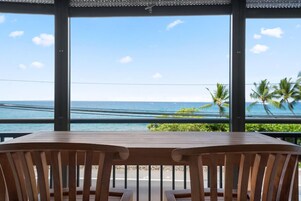 Condo, várias camas, sacada, vista para o oceano (Kona Alii #204) | Opções para refeição ao ar livre