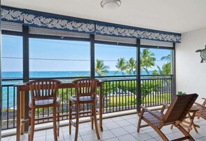 Condo, várias camas, sacada, vista para o oceano (Kona Alii #204) | Parte interna