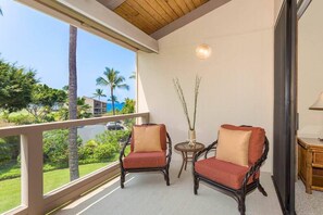 Condo, Multiple Beds (Surf & Racquet Club #6-303) | Balcony - Surf & Racquet Club #6-303 (Kailua-Kona)