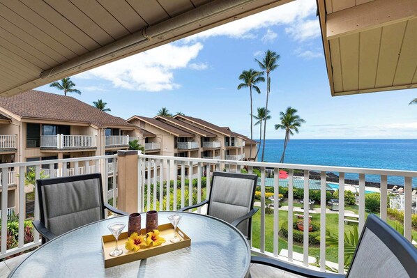 Condo, Multiple Beds, Balcony, Ocean View (Sea Village #2304) | Outdoor dining