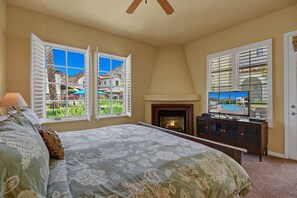 View from room - Barefoot Villa Mountain Views & Luxury Spa Access (La Quinta)