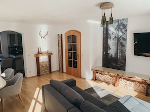 TV, DVD player - Schwarzwald Ferienhaus Andrea (Baiersbronn)