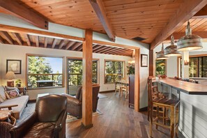 House, Multiple Beds, Hot Tub, Mountain View (Snowshoe Cabin) | Interior - Snowshoe Cabin 3 Decks, BBQ & Hot Tub! (Tahoe City)