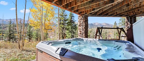 Bain à remous extérieur