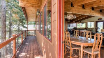 House, Multiple Beds, Patio, Mountain View (Chamberland Getaway) | Outdoor dining