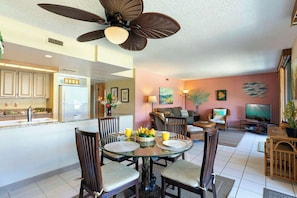Condo, Multiple Beds, Balcony, Partial Ocean View (White Sands Village #222) | Dining - White Sands Village #222 Across From Beach (Kailua-Kona)