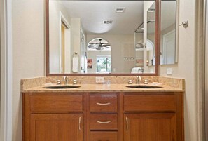 Condo, Multiple Beds, Hot Tub, Garden View | Bathroom | Towels - Mauna Lani Golf Villas #q22 (Kamuela)