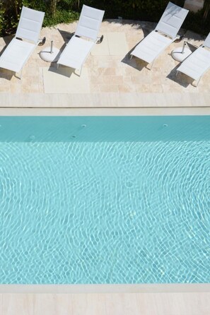 Outdoor pool - Rural mansion from the 1700s with swimming pool, hot tub and solarium. (Nardò)