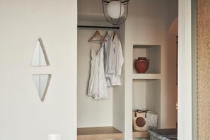 Two Bedroom Suite Mini Jetted Pool Sunset & Sea View | Wardrobe - Under the Sun Cycladic Village (Tinos)