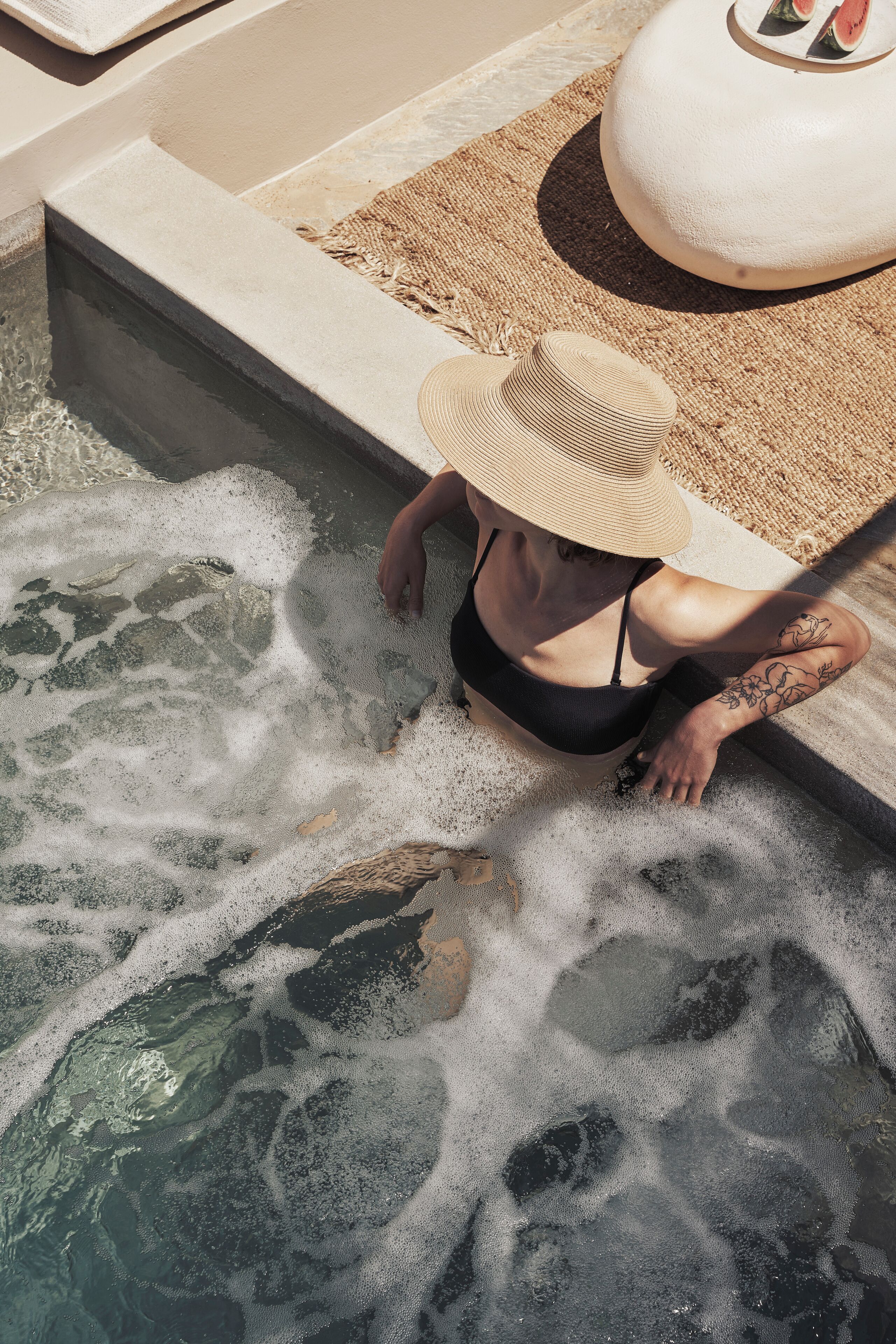 Two Bedroom Suite Mini Jetted Pool Sunset & Sea View | Jetted tub