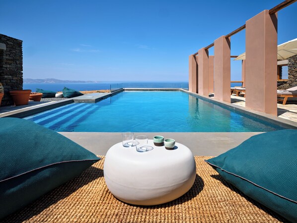 Seasonal outdoor pool