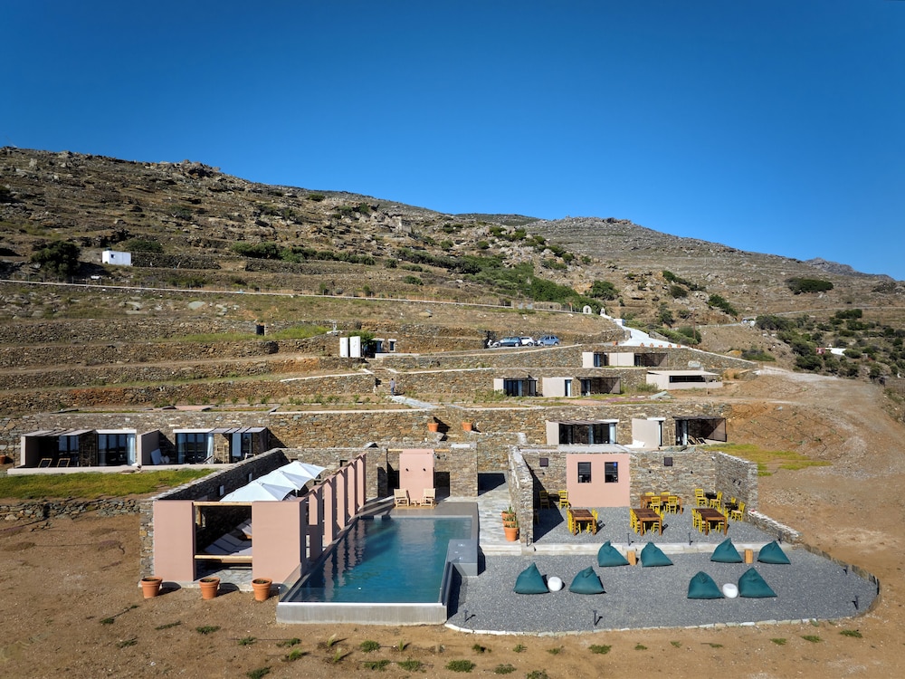 Under the Sun Cycladic Village by null