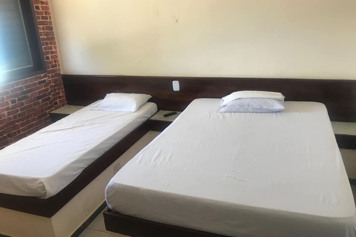 Triple Room (1 Double bed + 1 Single bed)