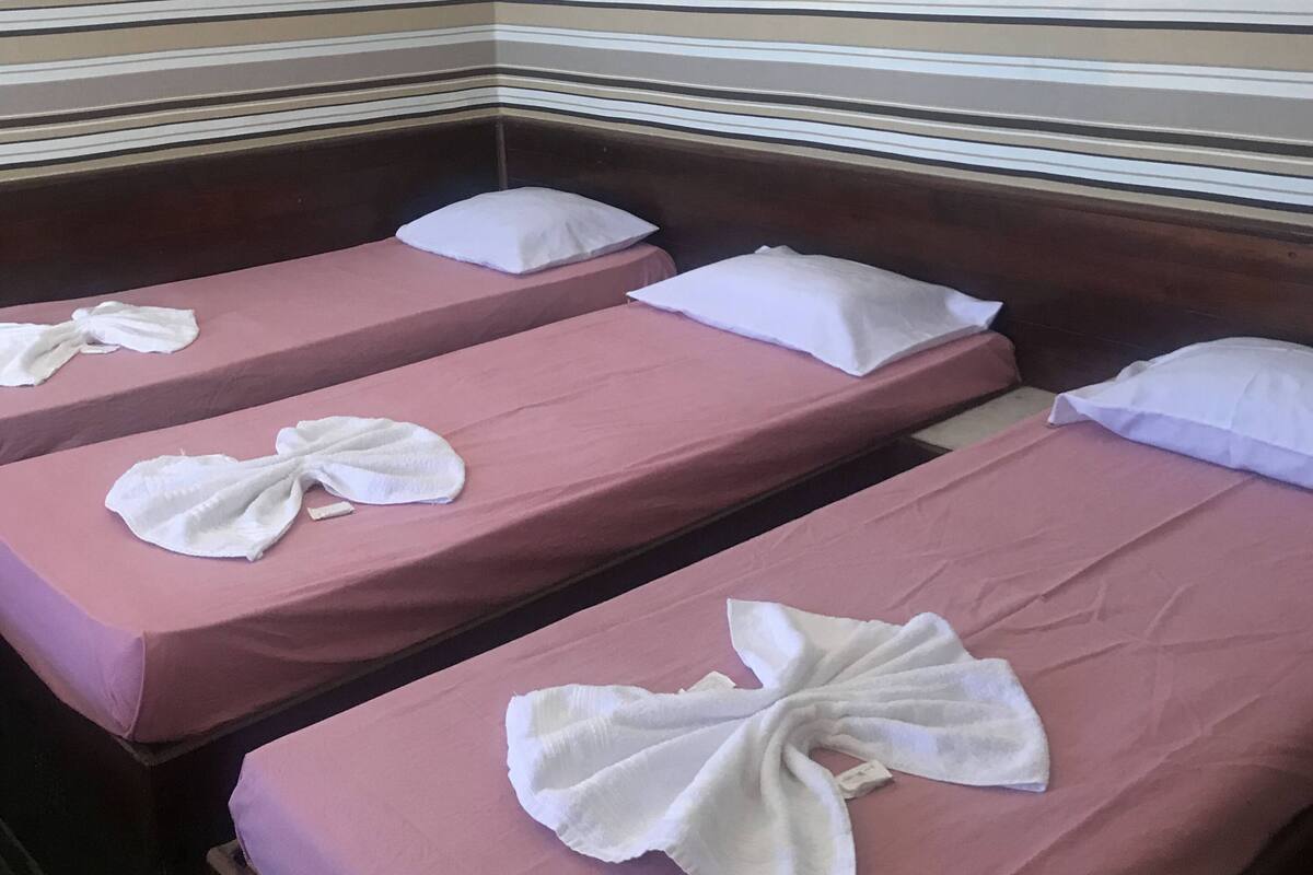 Vierbettzimmer (4 Single Beds)