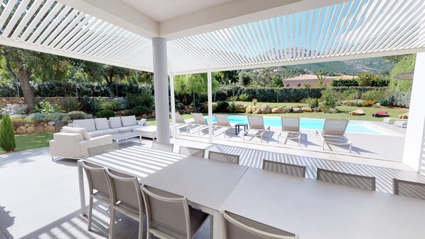 Indoor pool, a heated pool
