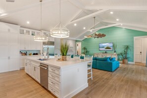 Interior - Yellowfin Inn: Luxury canal-front, pool home on Anna Maria Island (Anna Maria)