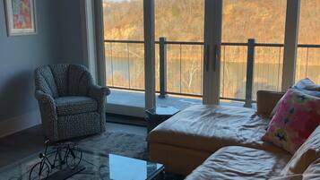 TV connectée, cheminée