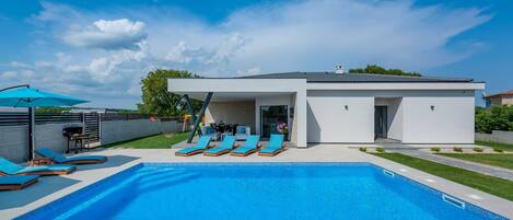Una piscina climatizada