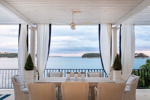 Outdoor dining - Villa Dubrovnik Secret Escape Plus with Pool (Dubrovnik)