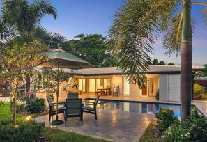 Außenpool, beheizter Pool