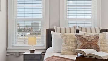 1 bedroom, iron/ironing board, travel crib, free WiFi