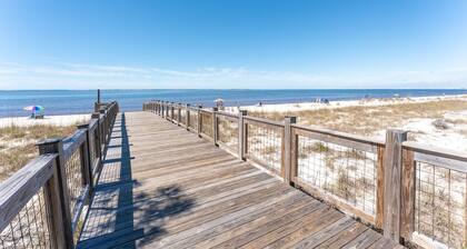 Beach House with Golf Cart, Grill & Two Pools!