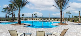 Beach House with Golf Cart, Grill & Two Pools!
