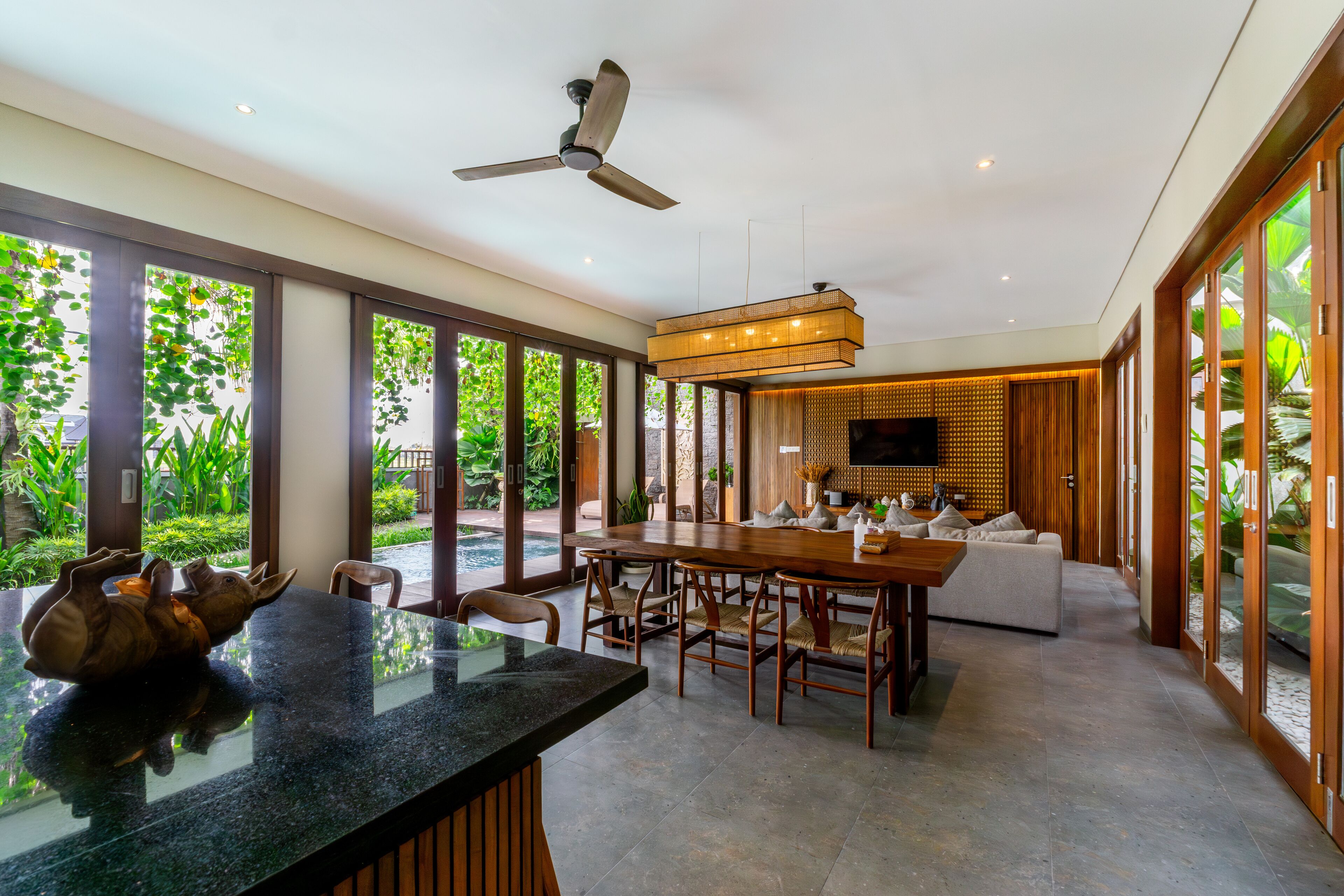 Vila, 3 kamar tidur | Area keluarga | Smart TV 40-inci dengan saluran TV kabel dan TV