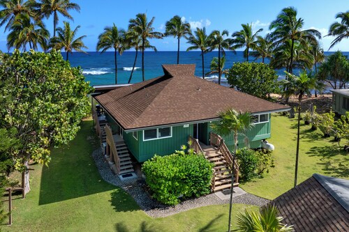 Hale Kahakai, Beautiful Haena Beachfront home!