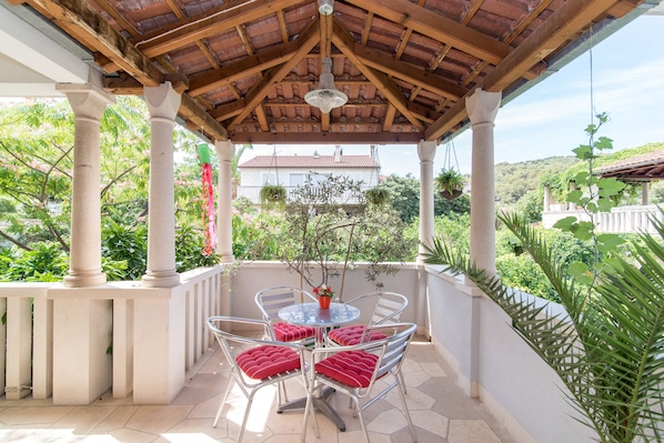 Huoneisto (Comfort Two Bedroom Apartment with Te) | Terassi/patio