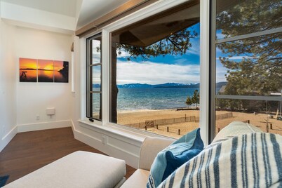 Tahoe Beachfront Retreat 2 -  Tahoe Lakefront Condo with Amazing Views, Minutes to Trails and Golf